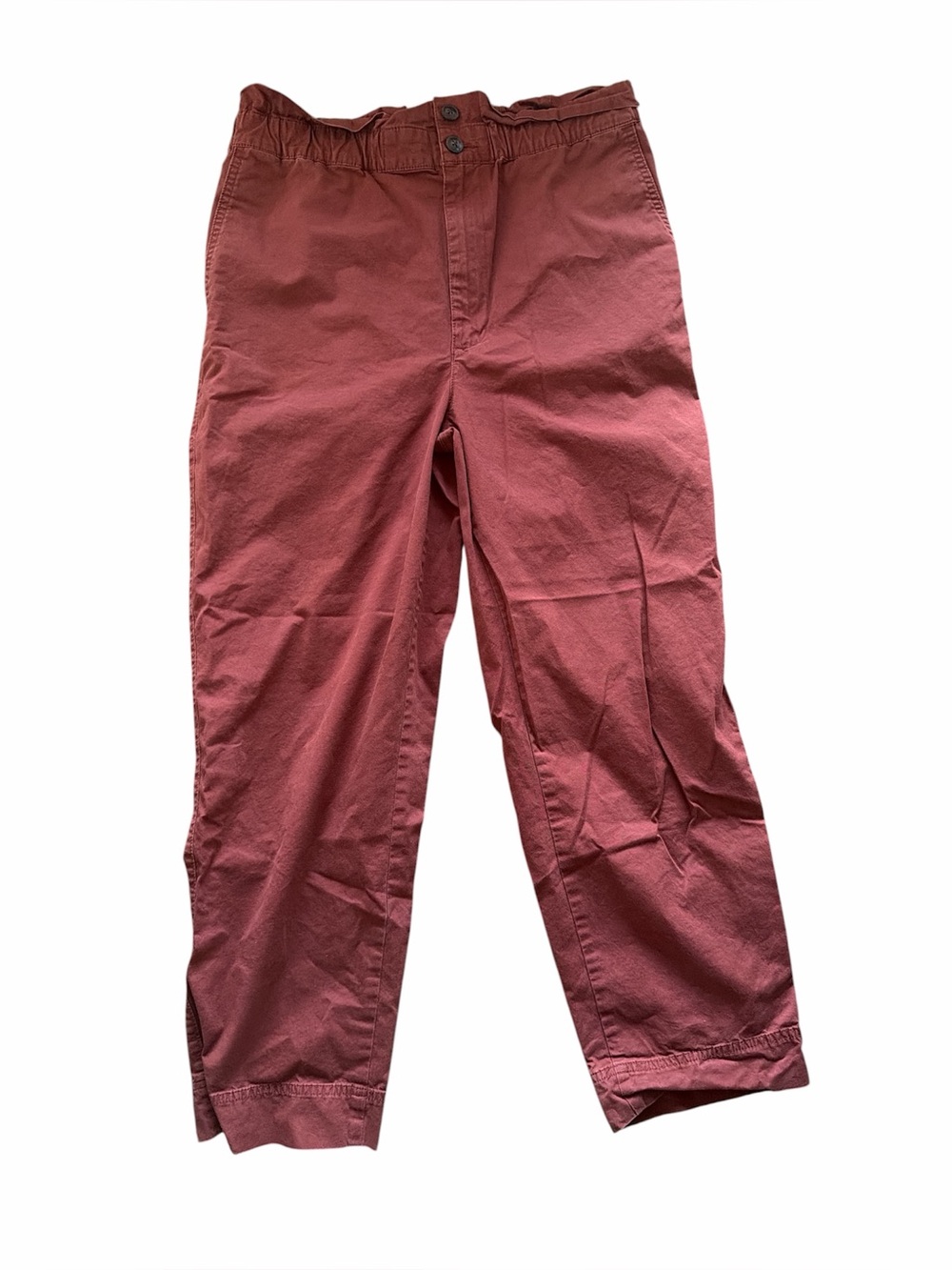 Madewell Indie, Granola, Casual Women’s Brick Color Comfortable pants 8